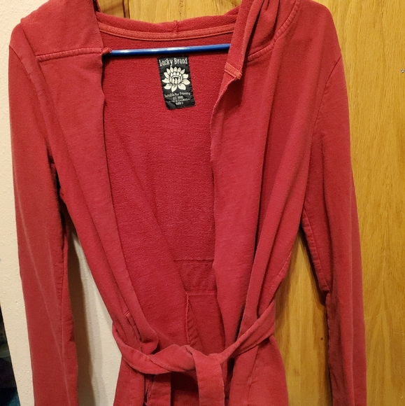Lucky Brand Tied Hoodie - Picture 4 of 5